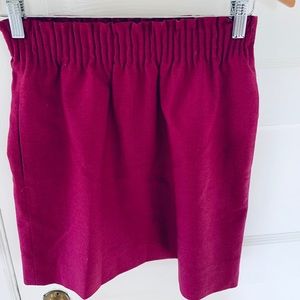 JCREW WOOL SKIRT, A-line